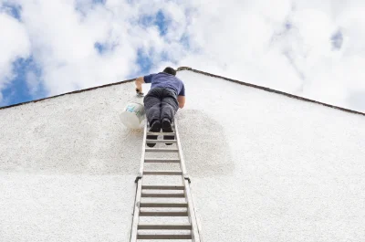 Peinture extérieure à Échallat — façades et ravalement